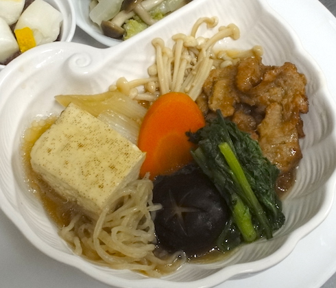大豆ミートのすき焼き