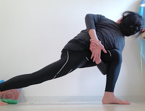 Parivrtta Baddha Parsvakonasana