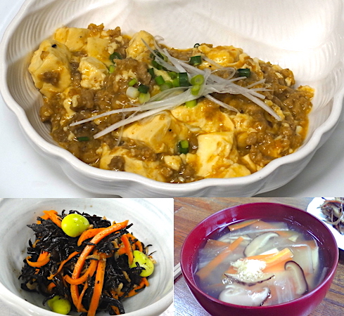 大豆ミートの麻婆豆腐